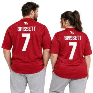 Jacoby Brissett Cardinals Red Jersey 2026 Elite NFL Game day