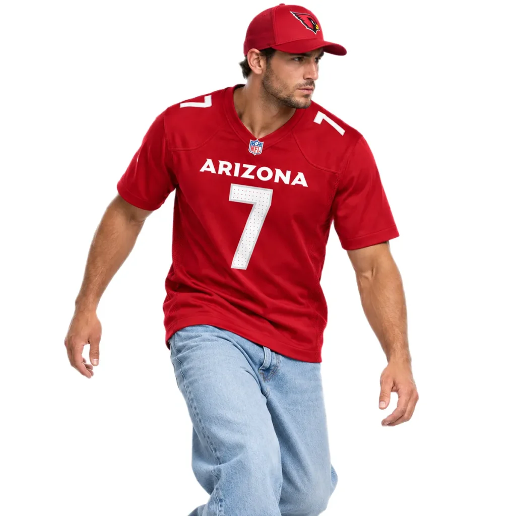 Jacoby Brissett Cardinals Red Jersey 2026 Elite NFL Game day