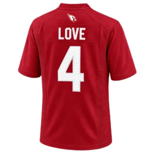 Jeremiyah Love Arizona Cardinals Jersey Bold NFL Apparel