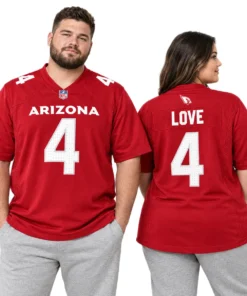 Jeremiyah Love Arizona Cardinals Jersey Bold NFL Apparel