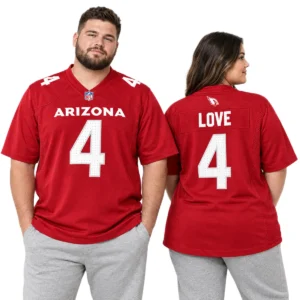 Jeremiyah Love Arizona Cardinals Jersey Bold NFL Apparel