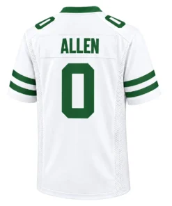 Jets Braelon Allen White Jersey 2026 Outstanding Style