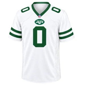Jets Braelon Allen White Jersey 2026 Outstanding Style