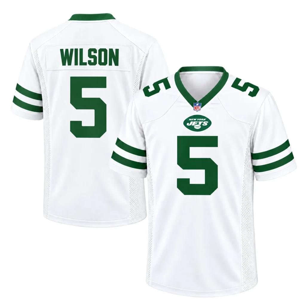 Jets Garrett Wilson Away Jersey 2026 Powerful Fan Gear