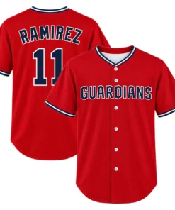 Jose Ramirez Red Guardians 2026 Jersey Epic Fan Style