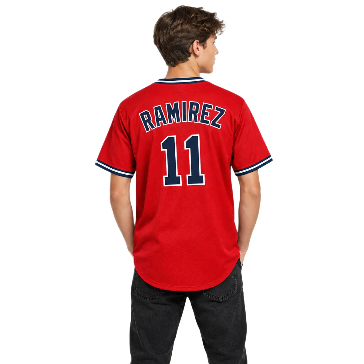Jose Ramirez Red Guardians 2026 Jersey Epic Fan Style