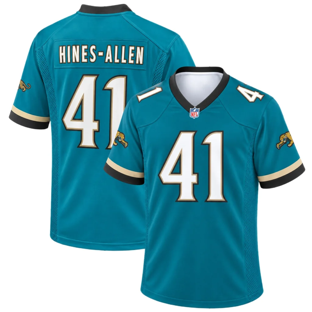 Josh Hines Allen Teal Throwback Jersey – Exclusive Player Edition