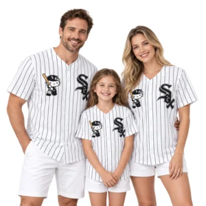 Kids Hello Kitty White Sox Jersey Charming Pinstripe Custom