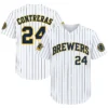 Kid's William Contreras Player Jersey Powerful Brewers Style