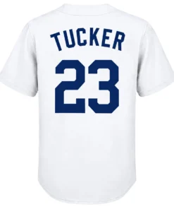Kyle Tucker Dodgers White Jersey 2026 Vibrant Style