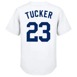 Kyle Tucker Dodgers White Jersey 2026 Vibrant Style