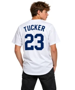 Kyle Tucker Dodgers White Jersey 2026 Vibrant Style