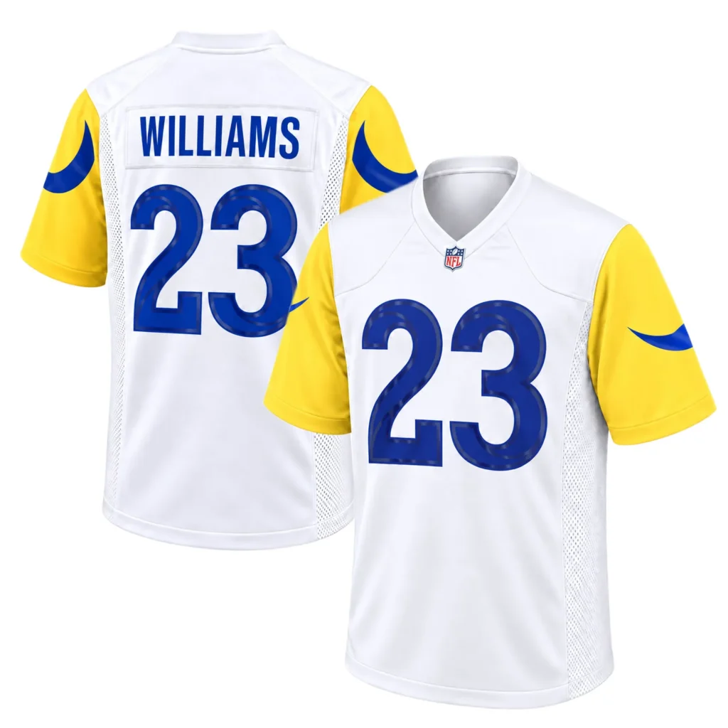 Kyren Williams Rams Jersey 2026 Bold NFL baseball Style
