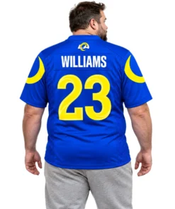 Kyren Williams Rams jersey 2026 Bold NFL Game Day Home Style