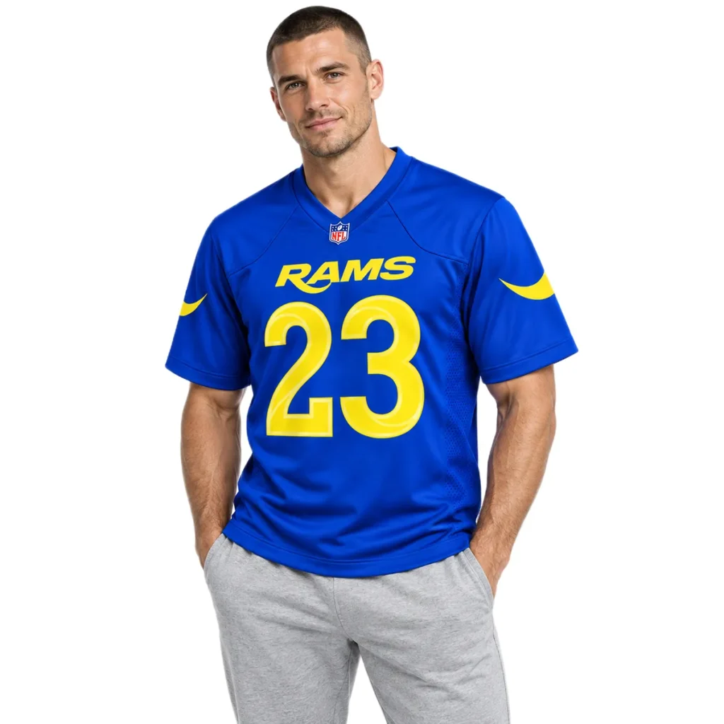 Kyren Williams Rams jersey 2026 Bold NFL Game Day Home Style