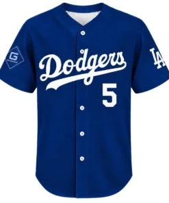 LA Dodgers Freddie Freeman Jersey Youth Dynamic Blue Style