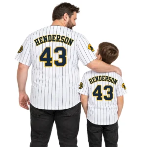 Logan Henderson Brewers Home White Jersey 2026 Bold Name & Number