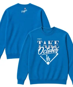 Los Angeles Dodgers 2026 Blue Champions Sweatshirt – Epic Division Series Distressed Locker Room Take October