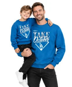 Los Angeles Dodgers 2026 Blue Champions Sweatshirt – Epic Division Series Distressed Locker Room Take October