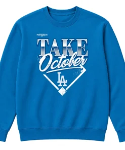 Los Angeles Dodgers 2026 Blue Champions Sweatshirt – Epic Division Series Distressed Locker Room Take October