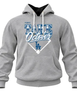 Los Angeles Dodgers 2026 Champions Custom Hoodie – Bold Locker Room Take October Division Series Distressed