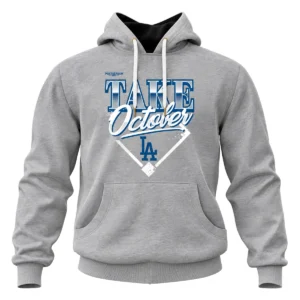 Los Angeles Dodgers 2026 Champions Custom Hoodie – Bold Locker Room Take October Division Series Distressed