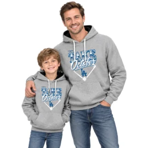 Los Angeles Dodgers 2026 Champions Custom Hoodie – Bold Locker Room Take October Division Series Distressed