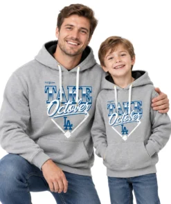 Los Angeles Dodgers 2026 Champions Hoodie – Elite Division Series Distressed Locker Room Take October