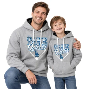 Los Angeles Dodgers 2026 Champions Hoodie – Elite Division Series Distressed Locker Room Take October
