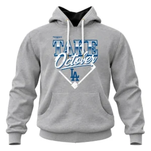 Los Angeles Dodgers 2026 Champions Hoodie – Elite Division Series Distressed Locker Room Take October