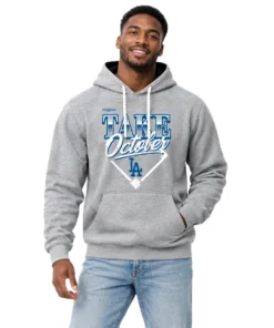 Los Angeles Dodgers 2026 Champions Hoodie – Elite Division Series Distressed Locker Room Take October