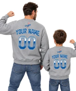 Los Angeles Dodgers 2026 Champions Sweatshirt Custom – Elite Division Series Distressed Locker Room Take October