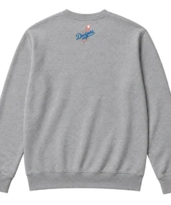 Los Angeles Dodgers 2026 Division Series Champions Sweatshirt – Bold Gray Distressed Locker Room Take October