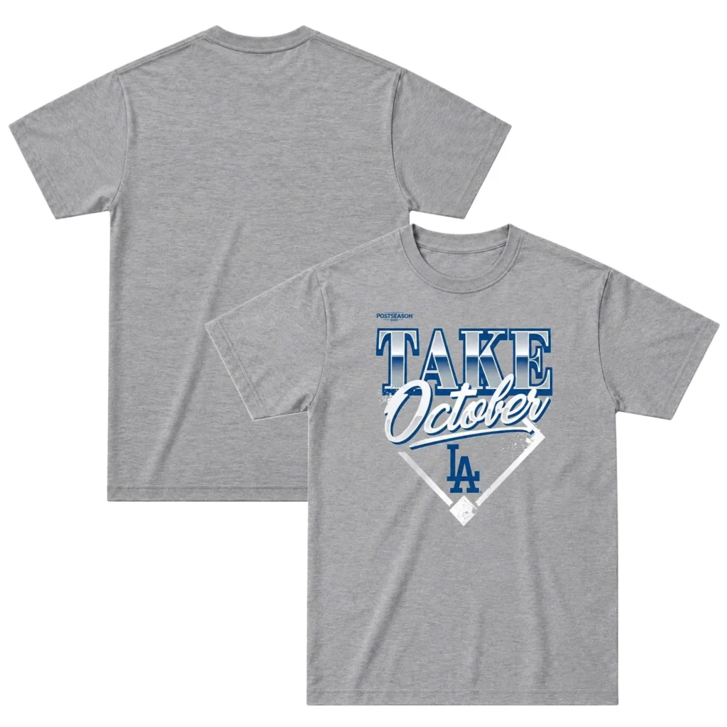 Los Angeles Dodgers Locker Room 2026 Tshirt - Bold MLB Division Series Champions Wear