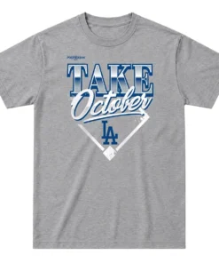 Los Angeles Dodgers Locker Room 2026 Tshirt - Bold MLB Division Series Champions Wear