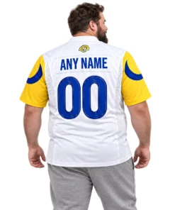 Los Angeles Rams Alternate Jersey Custom Player Epic NFL Football Style