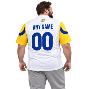Los Angeles Rams Alternate Jersey Custom Player Epic NFL Football Style