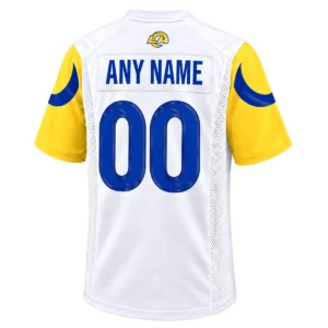 Los Angeles Rams Alternate Jersey Custom Player Epic NFL Football Style