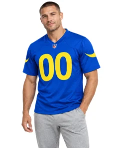 Los Angeles Rams Home Jersey Custom Player Vibrant Game Day Style