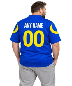 Los Angeles Rams Home Jersey Custom Player Vibrant Game Day Style
