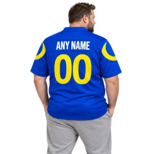 Los Angeles Rams Home Jersey Custom Player Vibrant Game Day Style