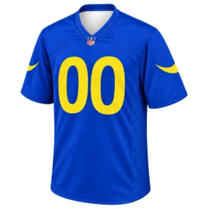 Los Angeles Rams Home Jersey Custom Player Vibrant Game Day Style