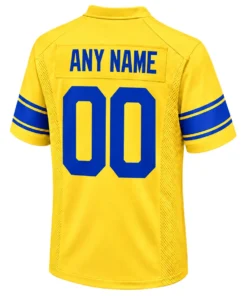 Los Angeles Rams Yellow Jersey 2026 Custom Player Bold NFL Style