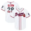 Matt Olson Atlanta Braves Jersey Dynamic fourth of july baseball