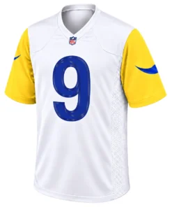 Matthew Stafford Los Angeles Rams White Jersey Vibrant Alternate Game Day