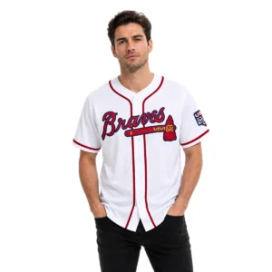 Men's Austin Riley Atlanta Braves Home Jersey Bold MLB Wear