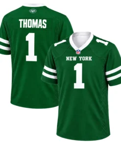 Men's Azareye'h Thomas Jets Home Jersey 2026 Ultimate Fan Style