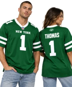 Men's Azareye'h Thomas Jets Home Jersey 2026 Ultimate Fan Style