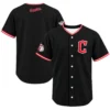 Men's Cleveland Guardians Black Replica Jersey Limited