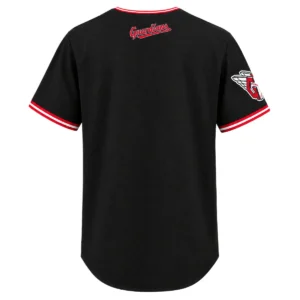 Men's Cleveland Guardians Black Replica Jersey Limited